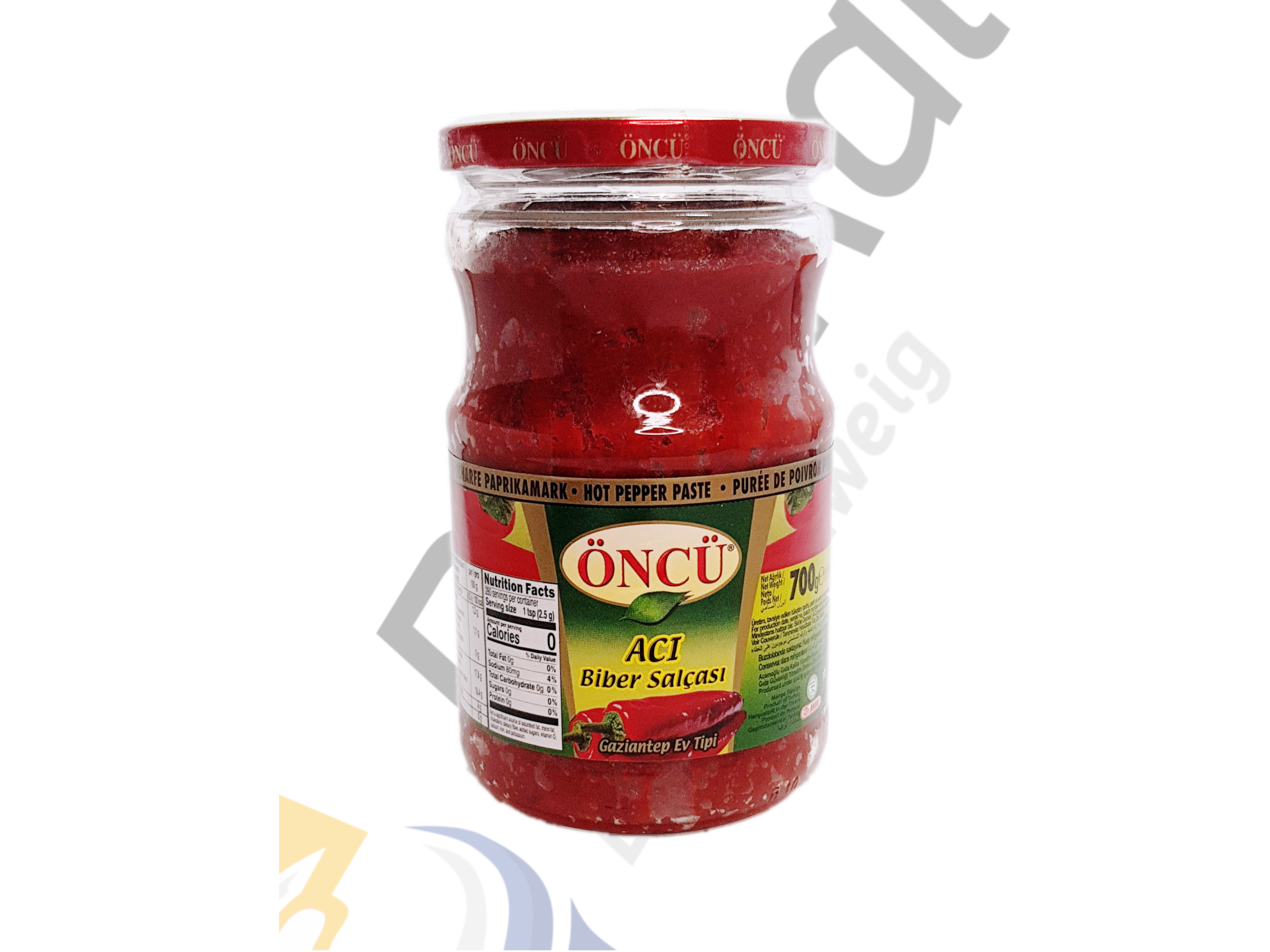 Öncü - BIBER SALÇA ACI / PAPRIKAMARK SCHARF700gr