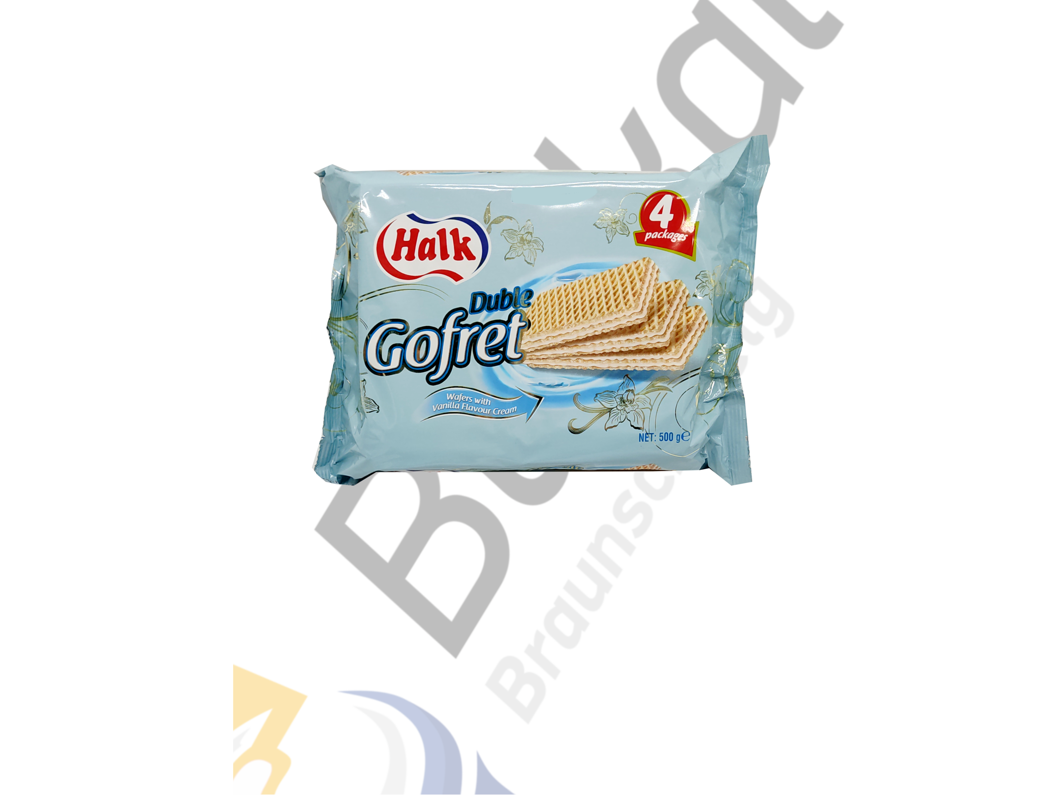 Halk Gofret Vanilya - Waffel mit Vanillecreme 500g