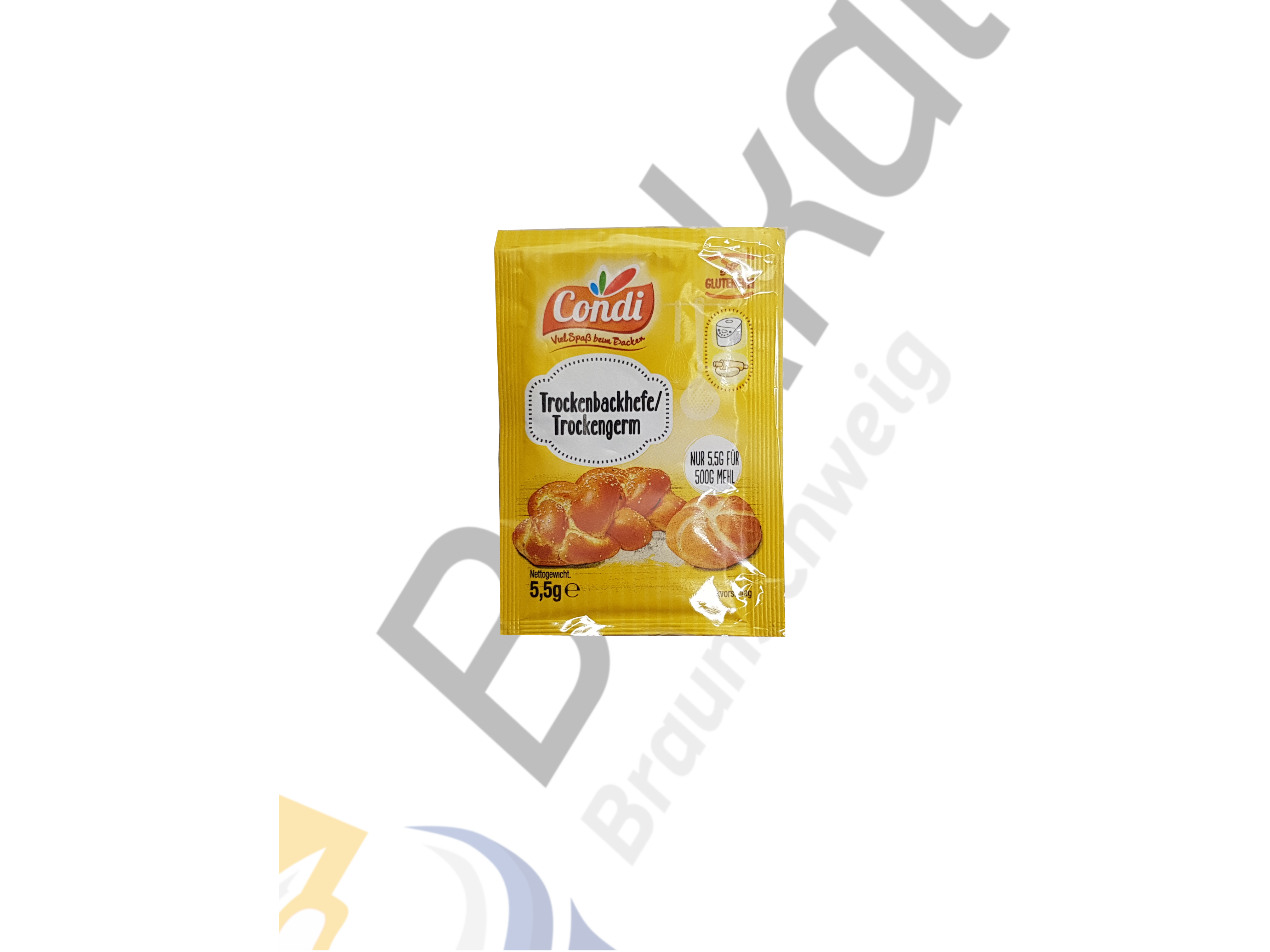 Condi - Trockenbackhefe 4x5.5gr Beutel