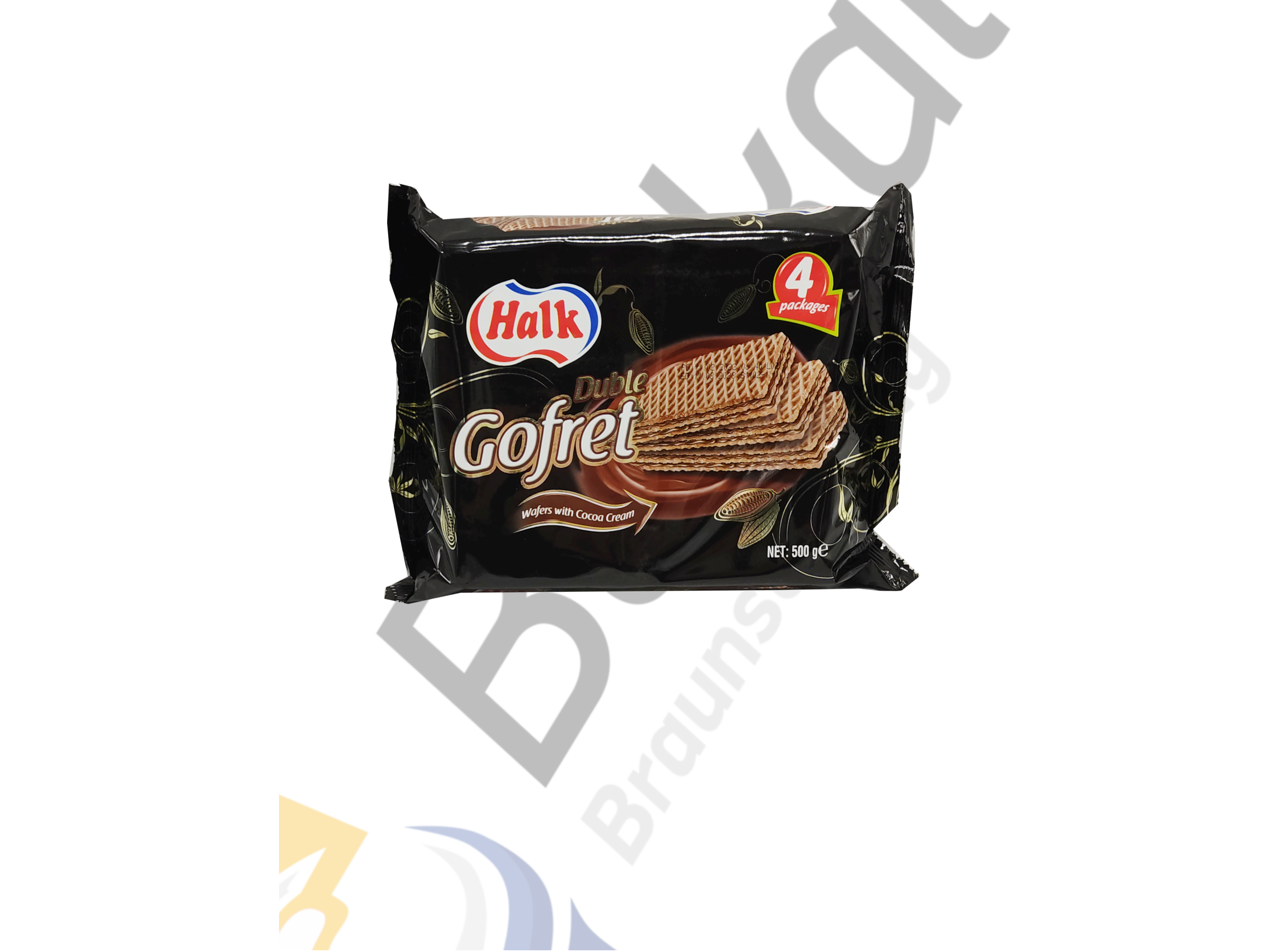 Halk Gofret Kakao 500g - Waffel mit Kakaocreme 500g