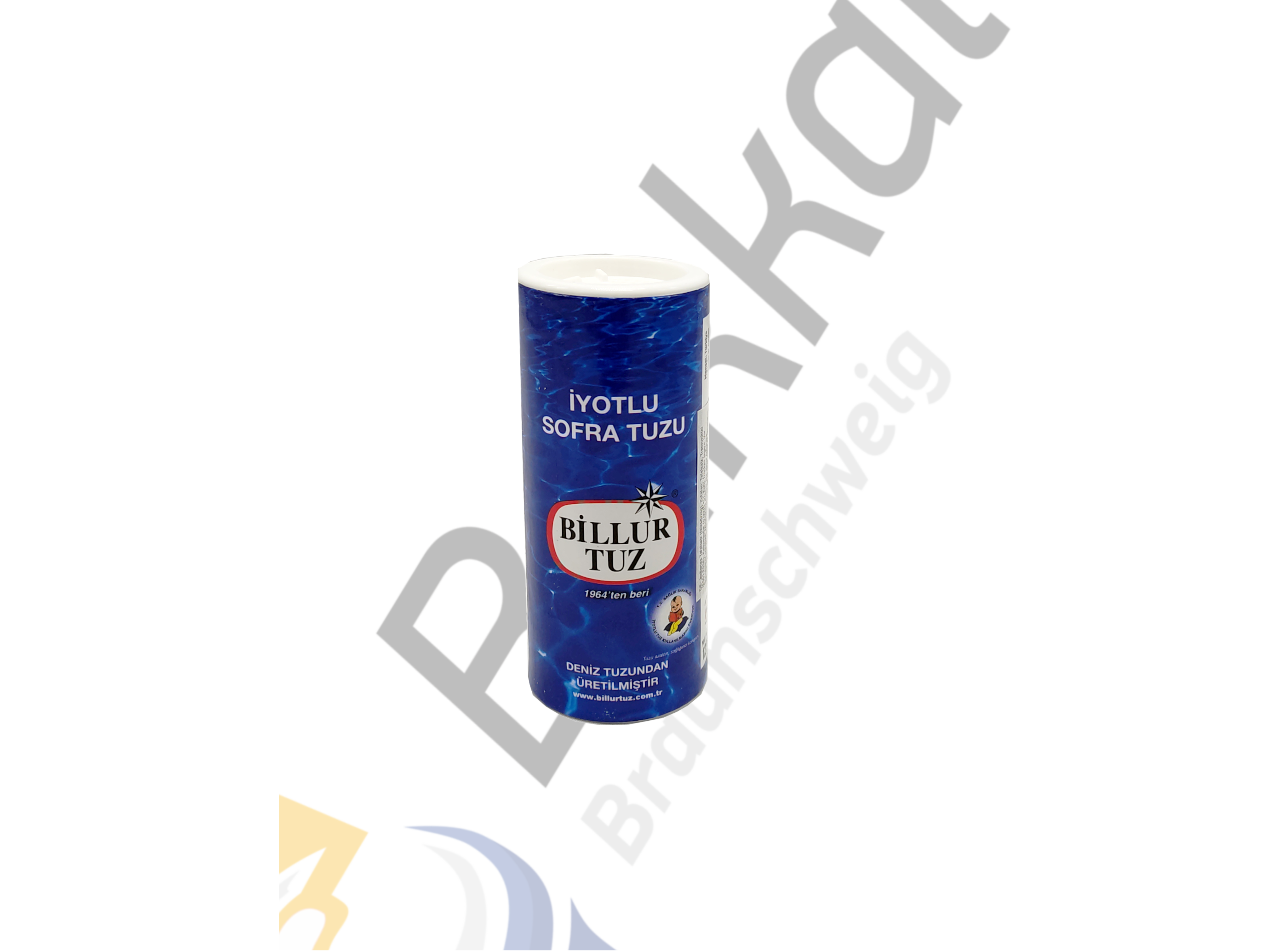 Billur Iyotlu Tuz 125g - Jod Salz 125g