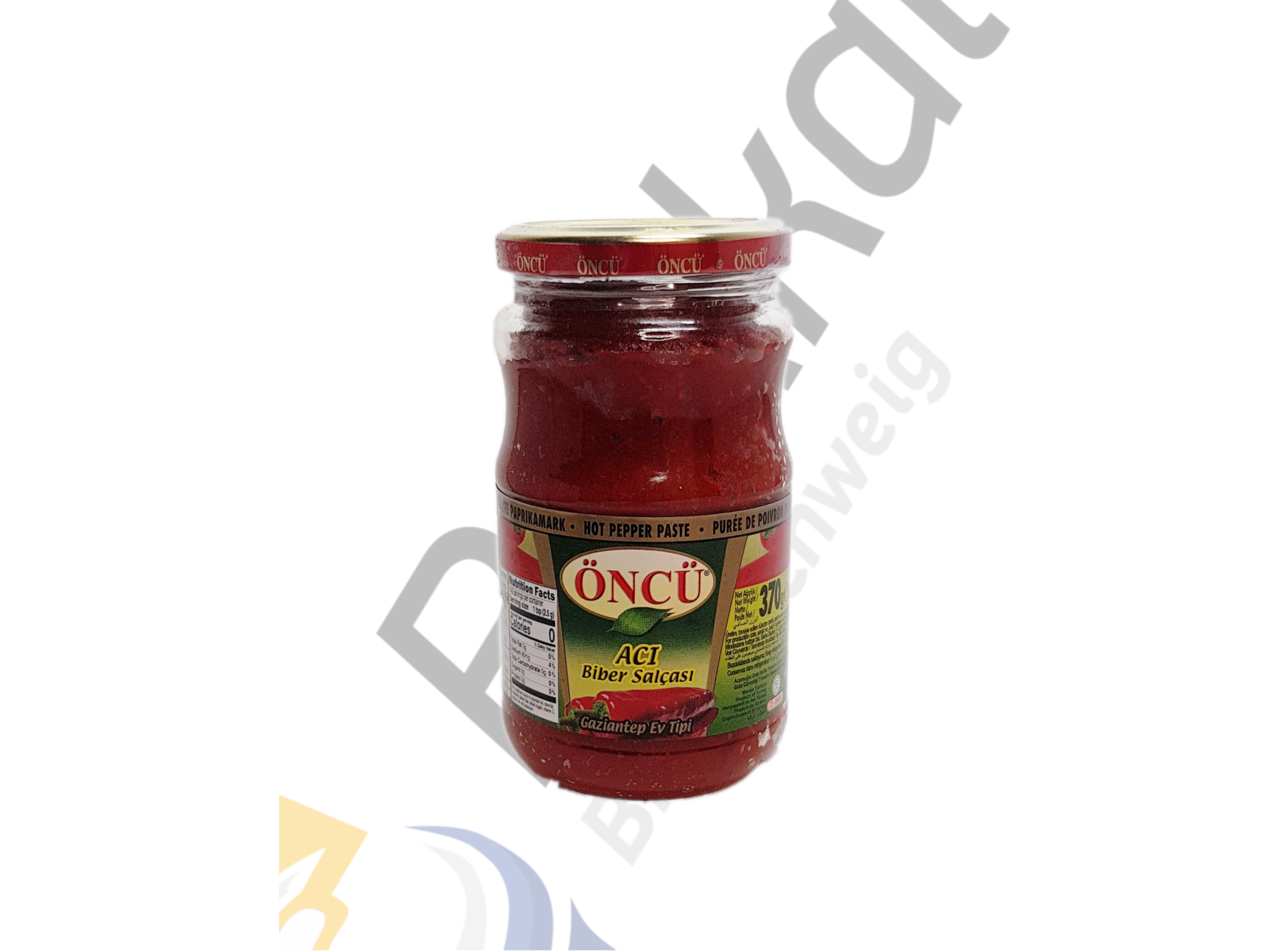 Öncü - BIBER SALÇA ACI / PAPRIKAMARK SCHARF 370gr