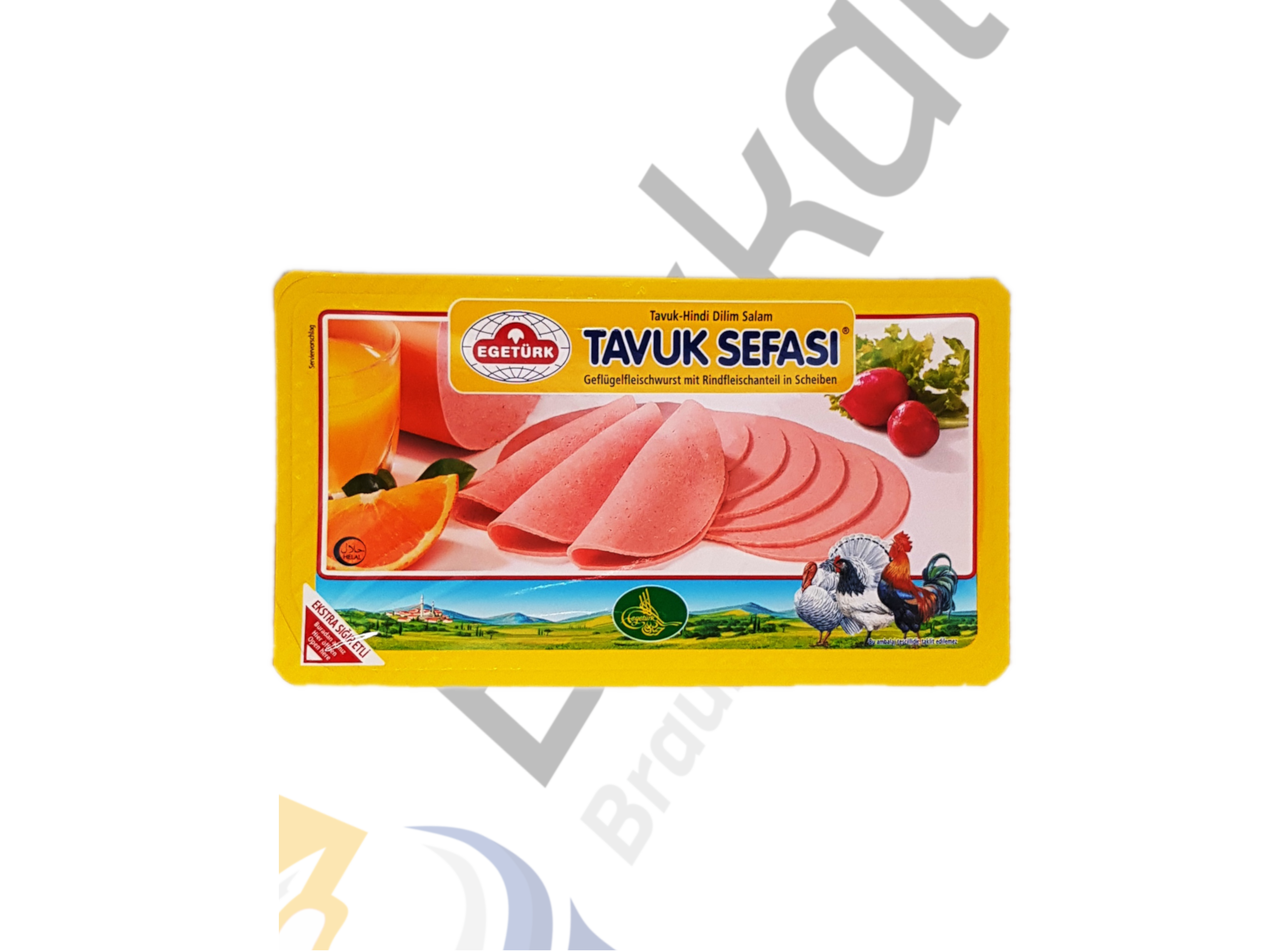 Egetürk - Tavuk Sefasi / Geflügelfleischwurst 125gr