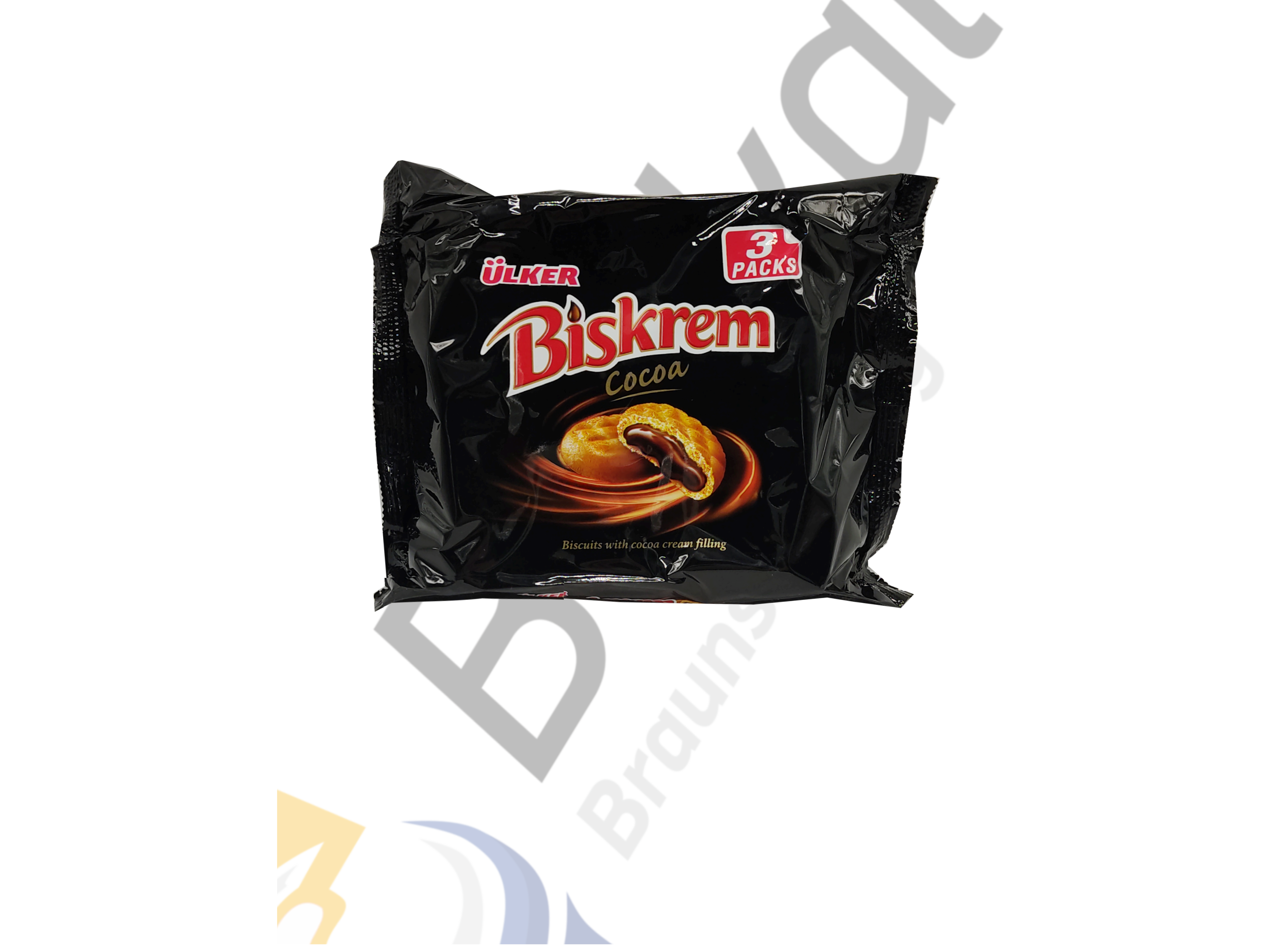 Biskrem Bisküvi Kakao 3x100g - Keks mit Kakaocremefüllung 3x100g
