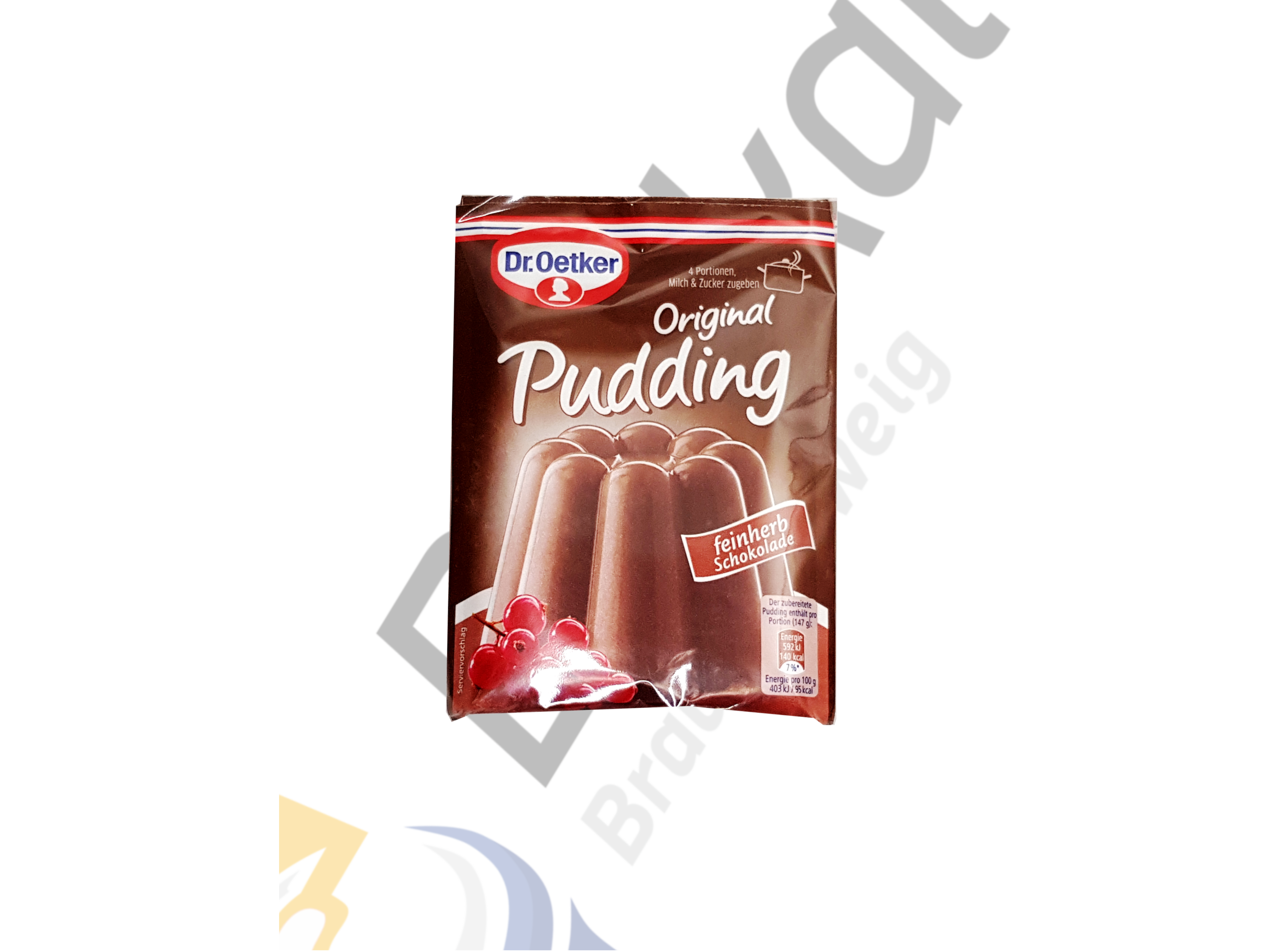 Dr. Oetker - feinherb Schkoladen Pudding 3x48gr Beutel