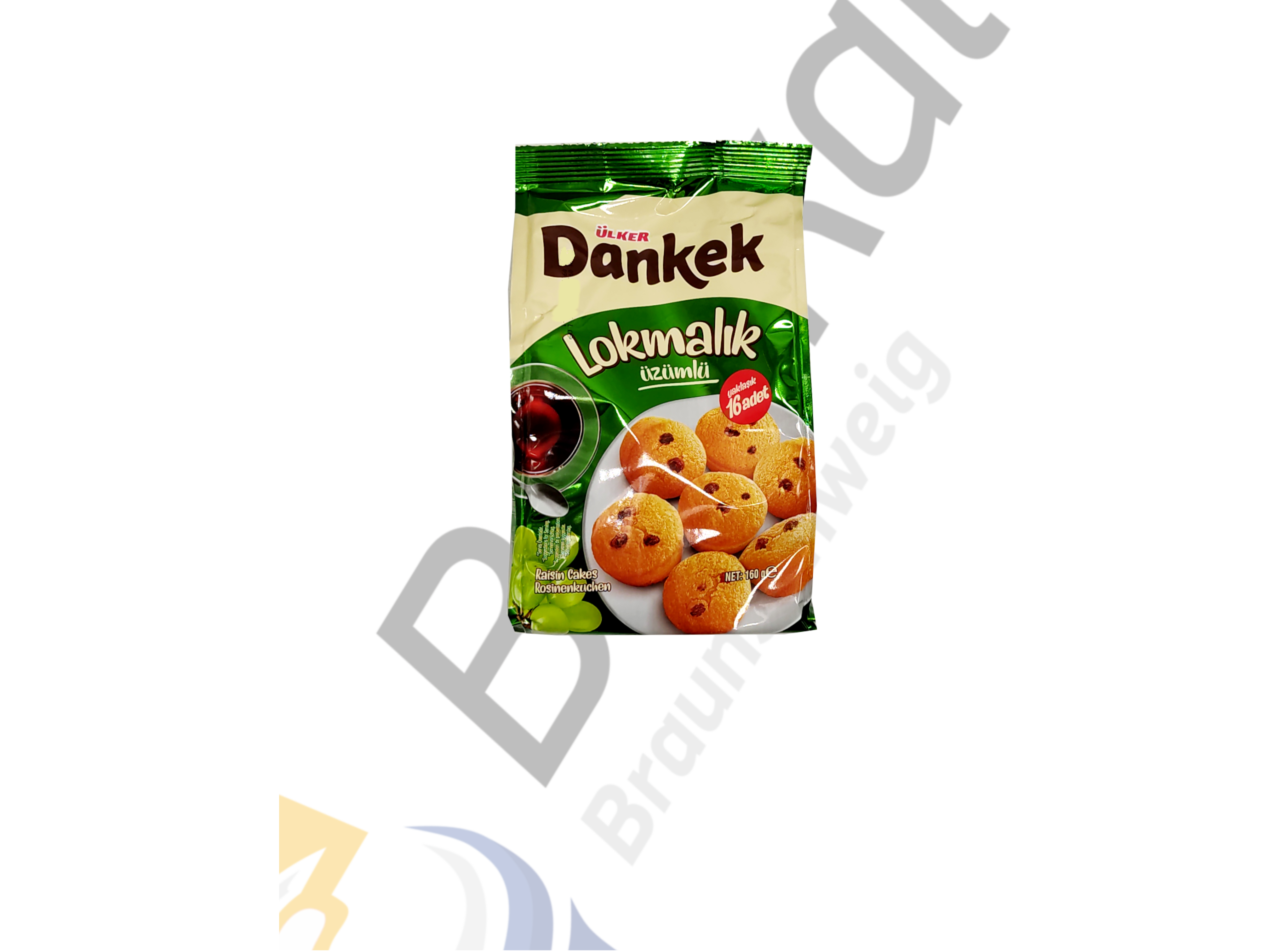 Dankek Lokmalik Üzümlü Kek 160g - Kuchen mit Trauben 160g