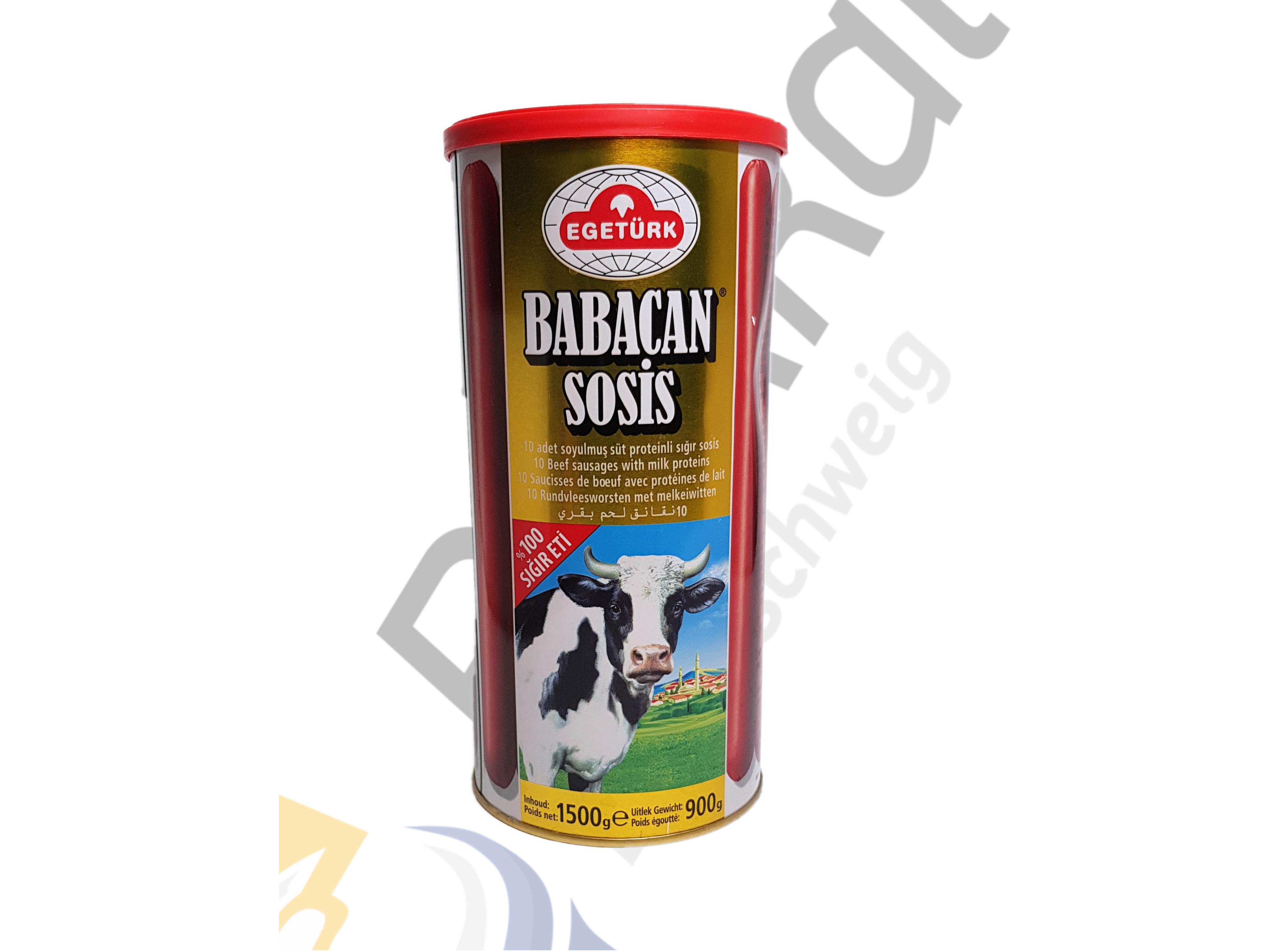 Egetürk - Babacan Sosis / Rindswürstchen groß 900gr