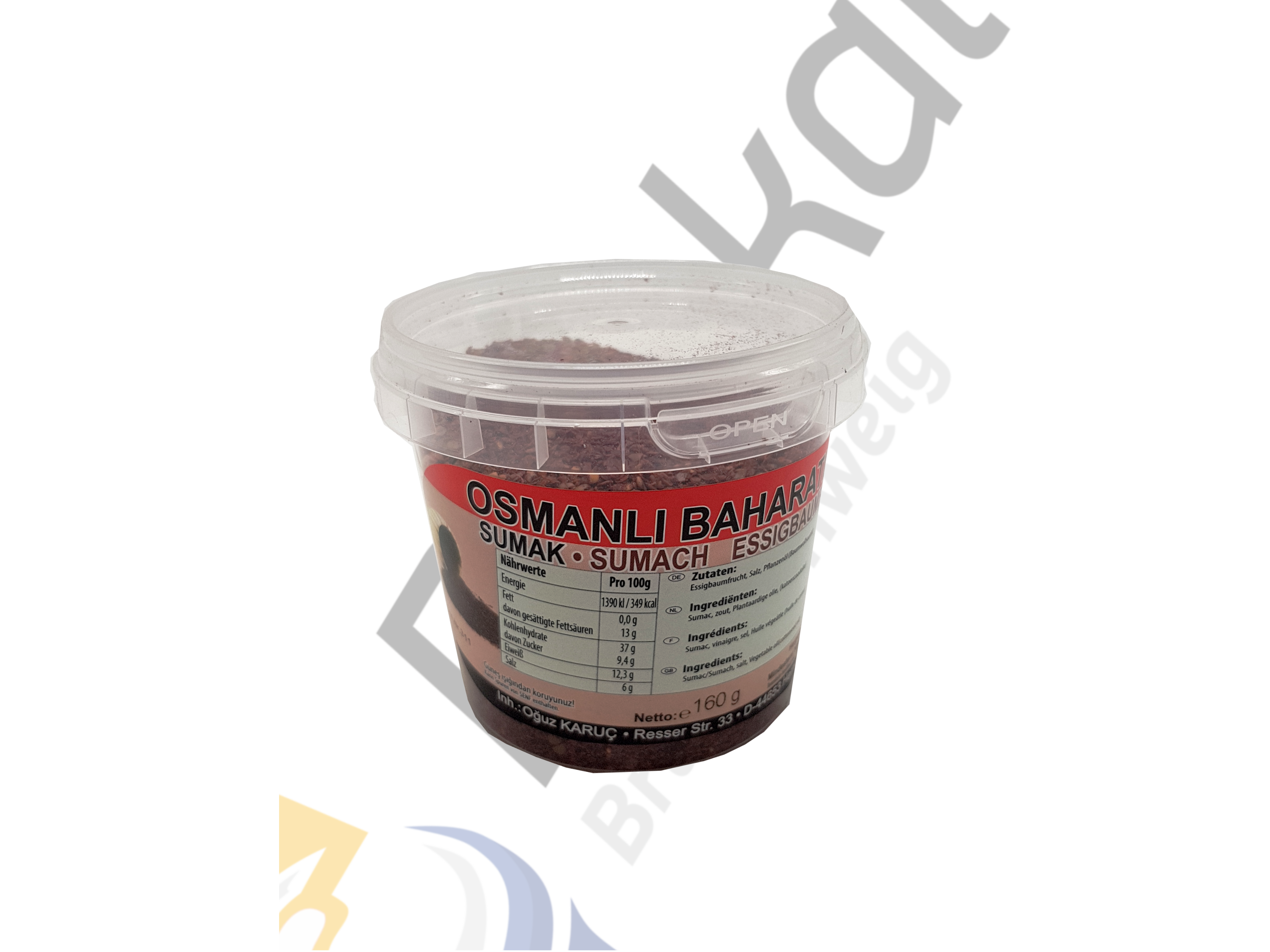 Osmanli Baharat - Sumak /Essigbaum Gewürz 160gr