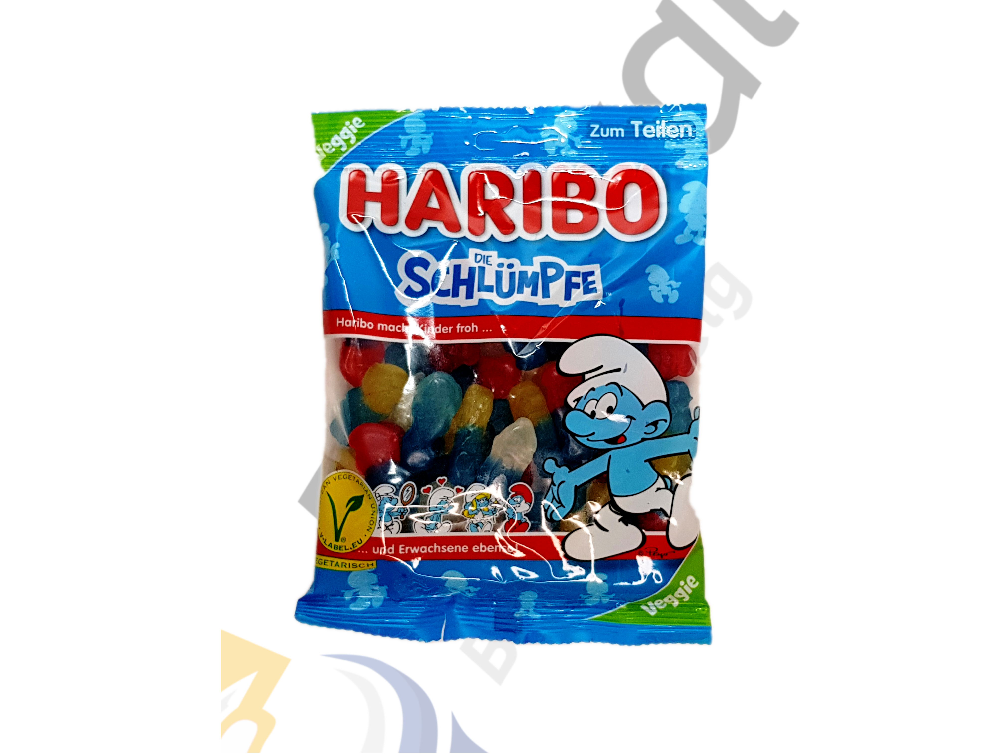 Haribo - SCHLÜMPFE (Vegan/Helal)