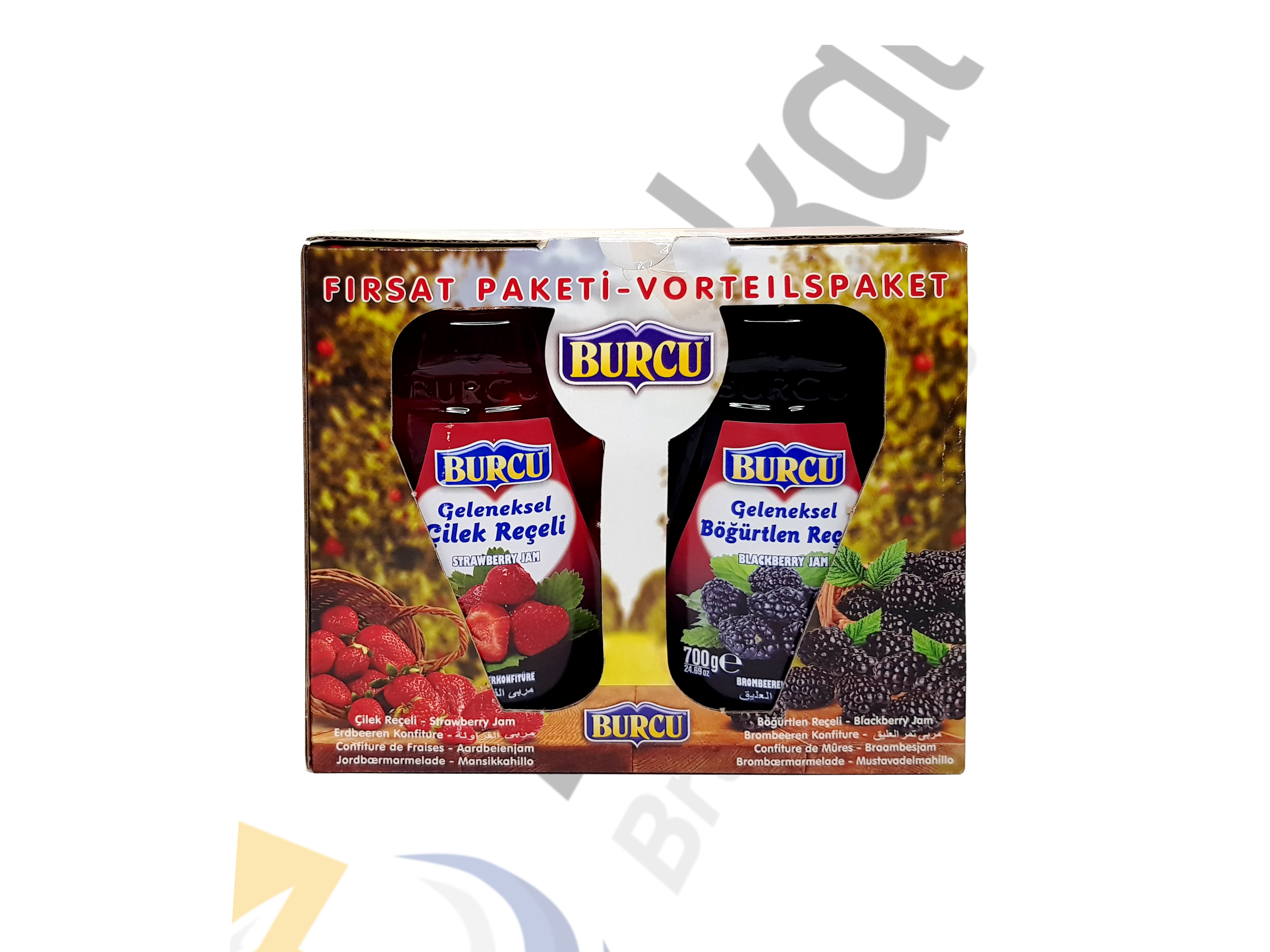 BURCU - Marmeladen Set Erdbeere / Brombeere
