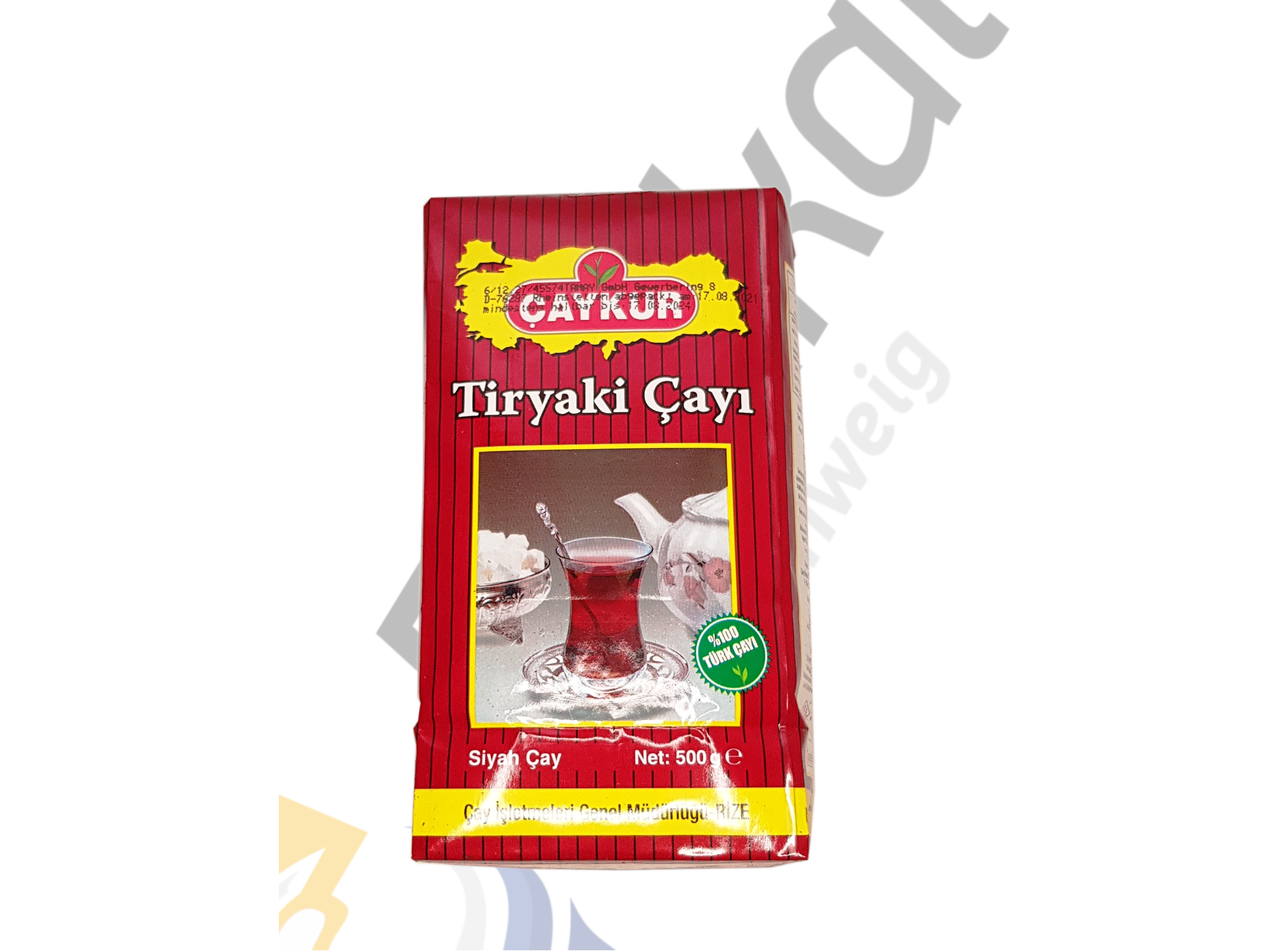 Caykur - TIRYAKI / schwarzer Tee (gebrochener Tee) 500gr